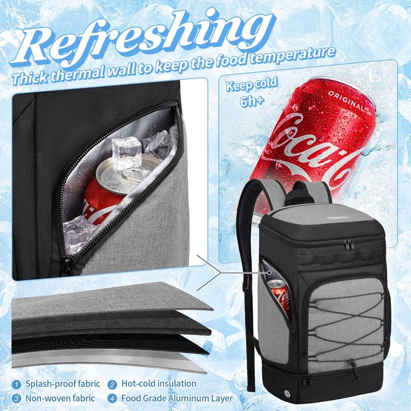 Ciihars Basketball Backpack Bag Large Sports Bag with Separate Ball holder & Shoes compartment, Best for Basketball, Soccer,Volleyball,Gym - Image 2